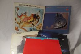 A lot of five vinyl albums by Dire Straits - VG or better