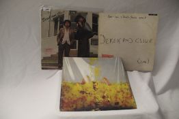 A three album lot of Derek and Clive albums - still as funny / shocking as they were when they