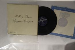 A UK Decca Stereo press of the Rolling Stones ' Beggars Banquet ' VG / VG+