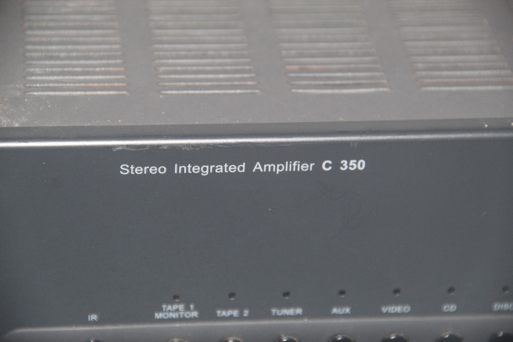 An amplifier by Nad - the C350 - recommended and comes with a stereo receiver by Denon - Image 3 of 5