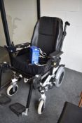 Invacare Spectra Xtr2 electric powered wheelchair with Invacare 24volt battery charger and featuring