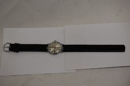 A gents vintage Bravingtons Wetrista wrist watch, having Swiss seventeen jewel hand winding movement
