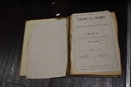 A Victorian book; Farm and home, a weekly journal of agriculture and of domestic economy, March 1894