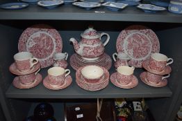 A collection of Broadhurst tableware, 'The Constable Series' , including teapot, bowls plates and