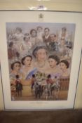 After Stephen Doig (1964-present) a limited edition colour print, Her Majesty Queen Elizabeth II