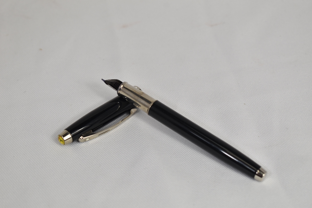 A boxed Sheaffer 300 in Black Corsa converter fill fountain pen. Made for Ferarri having Sheaffer - Image 2 of 3