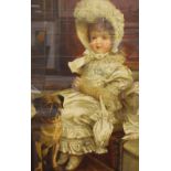 After Philip Richard Morris (1836-1902), coloured print, 'Quite Ready', framed and under glass, 72cm