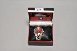 A gentleman's Swiss Sports Quartz wristwatch