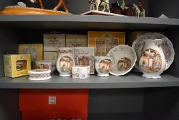 A selection of Royal Doulton Brambly Hedge ceramics including; bowl, trinket box, vases etc.