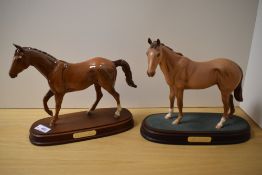 Two Royal Doulton Horses, Mr Frisk DA190 and My First Horse H193.