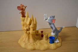 A Wedgwood Tom and Jerry study, Limited to year 2000, with box.