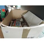 TRADE CARDS, BOX WITH 30+ ALBUMS + BAG OF LOOSE & BY SETS Box with wide range of Trade Card