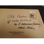 J HARDMAN (KENDAL) LAKE DISTRICT PHOTOS + PROOFS, 1940s & 50's IN FOLDER Folder with range of apx 40