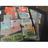 GB & CHANNEL ISLANDS, COLLECTION OF BOOKLETS, PRE DECIMAL & DECIMAL 10 sleeves with booklets, with