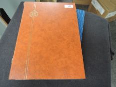 GB, QVIC-QEII 2 STOCKBOOKS FULL WITH M & U COLLN INC CYLINDERS ETC 64 page and 32 page stockbook