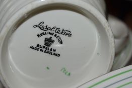 A collection of Art Deco Losol ware table ware, including platters, plates, tureens and bowls etc,