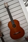 A Peterson concert guitar , model A, signed label dated 1977, with hard case,