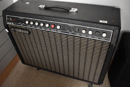 A Yamaha Hundred B212 (G100B-212) guitar combo amp, serial number 1043, late 70s or early 80s