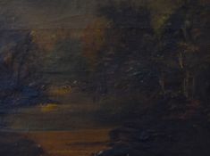19th/20th Century, British School, two oil paintings on canvas, Woodland landscapes depicting a