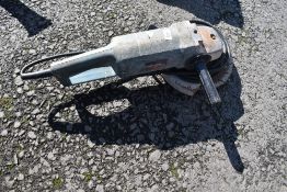 A Black and Decker angle grinder
