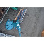 A drill stand and mitre saw