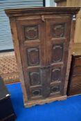 A rustic side cabinet, height approx. 155cm