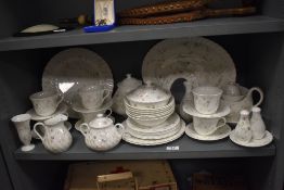 A collection of Wedgwood Campion patterned tableware