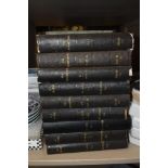 A collection of early 20th century volumes of the Interpreter.