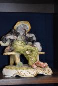 A Capodimonte figure, man with pipe, model number 506/N, AF.