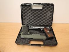 A pair of G194 Zinc Alloy Gas Powered BB.177 Co2 Powered Automatic Air Soft Pistols, Night Storm &