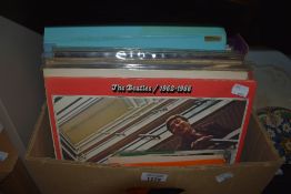 A selection of pop, jazz, classical and easy listening vinly albums sold with some 45's.