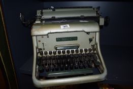 A vintage 66 Imperial type writer