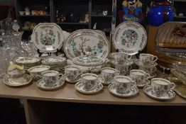 A good collection of Hammersley and co bone china, having oriental style pattern, included are