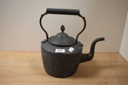 A 19th/20th century kettle.