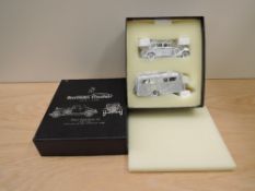 A Brooklin Models 1:43 scale diecast limited edition Silver Anniversary two piece Set, 1936 Pierce