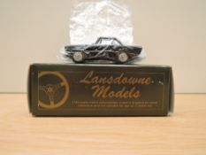 A Lansdowne Models (Brooklin Models) 1:43 scale diecast, LDM 11A 1963 Sunbeam Alpine III, black with