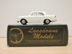 A Lansdowne Models (Brooklin Models) 1:43 scale diecast, LD6 1961 Wolseley 6/110 Four Door Saloon,