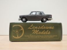 A Lansdowne Models (Brooklin Models) 1:43 scale diecast, LDM 6A 1961 Wolseley Saloon, taupe/mushroom
