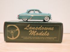 A Lansdowne Models (Brooklin Models) 1:43 scale diecast, LD2 1957 Vauxhall Cresta E Series, sea