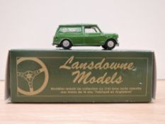 A Lansdowne Models (Brooklin Models) 1:43 scale diecast, LD4 1962 Morris Mini Van MKI Lansdowne