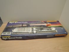 A Hornby 00 gauge R695 High Speed Train Set, appears complete, in original window display box, box