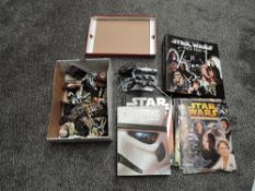A collection of Star Wars Figures including 1999 LFL Kenner, Burger King, Disney etc along with