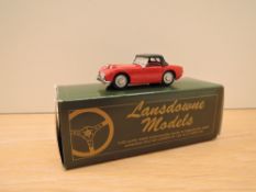 A Lansdowne Models (Brooklin Models) 1:43 scale diecast, LD1 1958 Austin Healy Sprite MKI Frogeye,