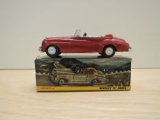 A Nicky Toys (india) diecast, 194 Bentley S Coupe, red with white interior, chrome trim, in very
