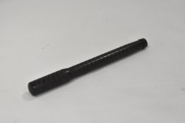 A Brilliant No65 retractable Eyedropper fountain pen in BHR having Warrented 14ct nib