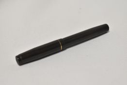 A Wyvern No60C lever fill fountain pen in BHR with single narrow band to the cap having warrented