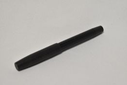 An Onoto the Pen by De La Rue in BHR piston fill fountain pen with wave design having Paramount 14ct