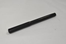 An Argosa for Harrods eyedropper fountain pen in BHR with 14K nib