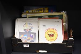A small carton of books and magazines including Mica-The Matchbox International Collectors