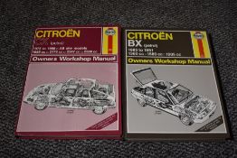 Motoring. Haynes Owners Workshop Manuals. Citroen interest. (2)